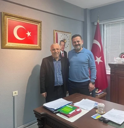 Şehit yakını personelden İl M&uuml;d&uuml;r&uuml; İlhan&rsquo;a anlamlı buluşma
