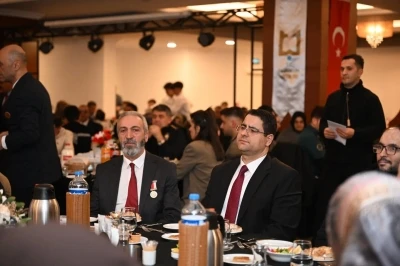 Şehit yakınları ve gaziler Ramazan sofrasında buluştu
