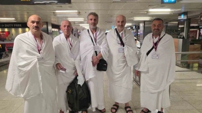 Şehit yakınları ve gaziler umreye gönderildi
