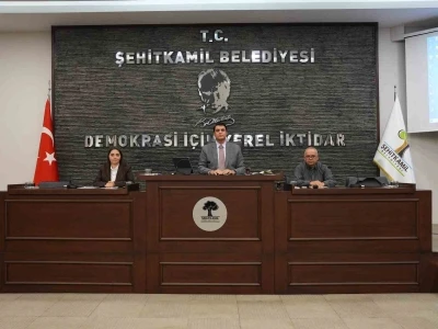 Şehitkamil Belediyesi Ekim ayı meclis toplantısı yapıldı
