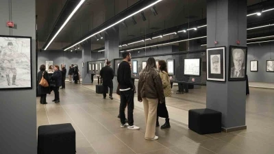 Şehitkamil&rsquo;de &rsquo;104 eserle 104. Yıl Sergisi&rsquo; a&ccedil;ıldı
