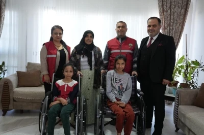 Şehitkamil’den özel ihtiyaçlı bireylere tekerlekli sandalye
