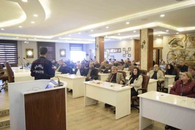 Şehzadeler’de şehit yakınları ve gazilere afet farkındalık eğitimi
