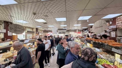 Şekercilerde &rsquo;bayram&rsquo; yoğunluğu
