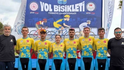 Sel&ccedil;uk &Uuml;niversitesi, yol bisikletinde T&uuml;rkiye Şampiyonu oldu
