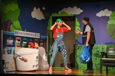 Selçuklu Belediyesi tiyatro oyunu ile öğrencilere sıfır atık bilinci kazandırıyor
