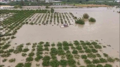 Selde akıntıya kapılarak hayatını kaybeden adamın sular altındaki evi g&ouml;r&uuml;nt&uuml;lendi
