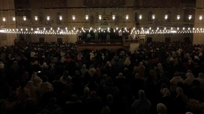 Selimiye Camii Kadir Gecesi&rsquo;nde doldu taştı
