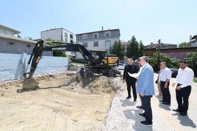 Semt konağı i&ccedil;in ilk kazı başladı
