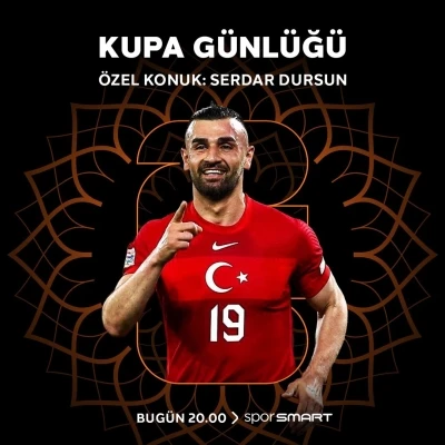 Serdar Dursun, "Kupa G&uuml;nl&uuml;ğ&uuml;"ne konuk oluyor
