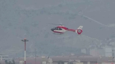 Serebrovasküler hastası şahıs ambulans helikopter ile Van’a getirildi
