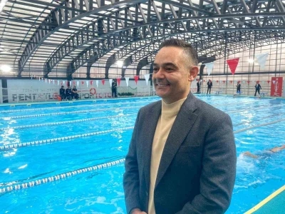 Serhat Aydın: "T&uuml;rkiye&rsquo;de ilk defa 5 branşın aynı anda yapılabileceği tesisi sporcularımıza kazandırdık"

