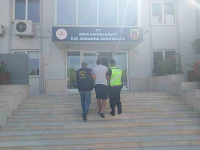 Serik’te 29 yıl 5 ay kesinleşmiş hapis cezası bulunan hükümlü yakalandı
