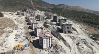 Serinyol ve Alahan’da afet konutları yükseliyor
