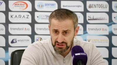 Serkan Özbalta: &quot;Beni memnun eden şey oyuncuların pes etmemesiydi&quot;
