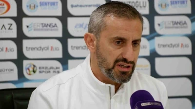 Serkan Özbalta: &quot;Taraftardan destek bekliyoruz, sonuç için üzgünüz&quot;
