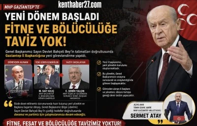 Sermet Atay&rsquo;dan Net Mesaj: &ldquo;Fitneye ve B&ouml;l&uuml;c&uuml;l&uuml;ğe Tavizimiz Yoktur&rdquo;