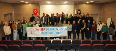 Serviks kanserinde erken tanının &ouml;nemi anlatıldı
