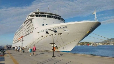 Seven Seas Voyager, Bodrum’a geldi

