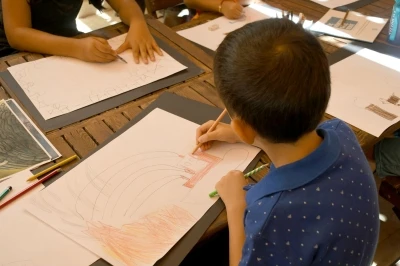 SEYAKMER’de çocuklar karikatür sanatının incelikleriyle tanıştı
