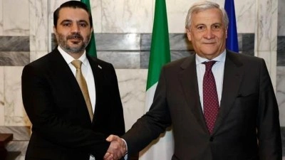 Şeybani İtalyan mevkidaşı ile g&ouml;r&uuml;şt&uuml;... Roma'dan Suriye'ye 50 milyon avroluk destek!