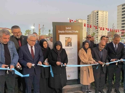 Şeyda Yılmaz’ın adı, memleketindeki parkta yaşatılacak
