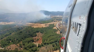 Seydikemer&rsquo;de orman yangını
