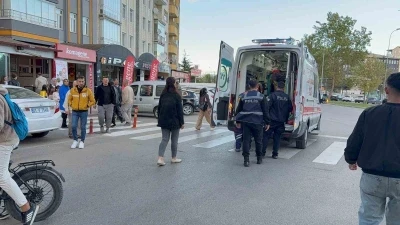 Seydişehir’de bisiklet ile motosiklet çarpıştı: 2 yaralı
