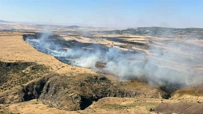 Seyitgazi&rsquo;de 3 k&ouml;ye yayılan yangına havadan ve karadan m&uuml;dahale s&uuml;r&uuml;yor
