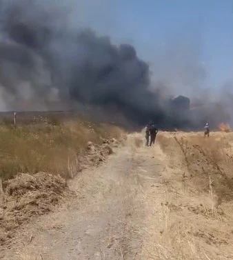 Seyitgazi il&ccedil;esinde bir yangın daha

