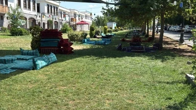Sıcaklık arttı, Diyarbakır&rsquo;da tarihi mekanlar boş kaldı
