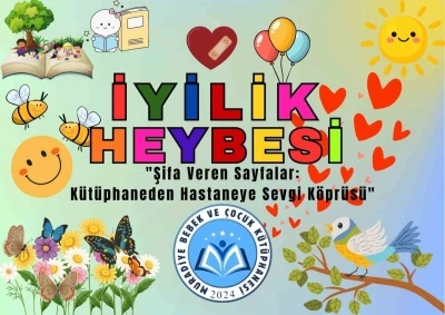 Şifa veren sayfalar: K&uuml;t&uuml;phaneden hastaneye sevgi k&ouml;pr&uuml;s&uuml;
