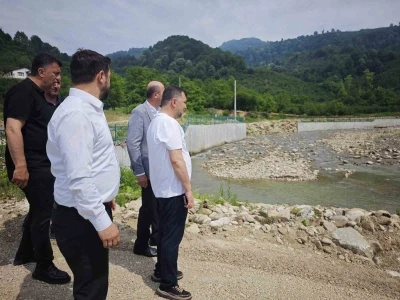 Şifalı Su mevkiinde g&uuml;venlik i&ccedil;in &ccedil;alışma başlıyor

