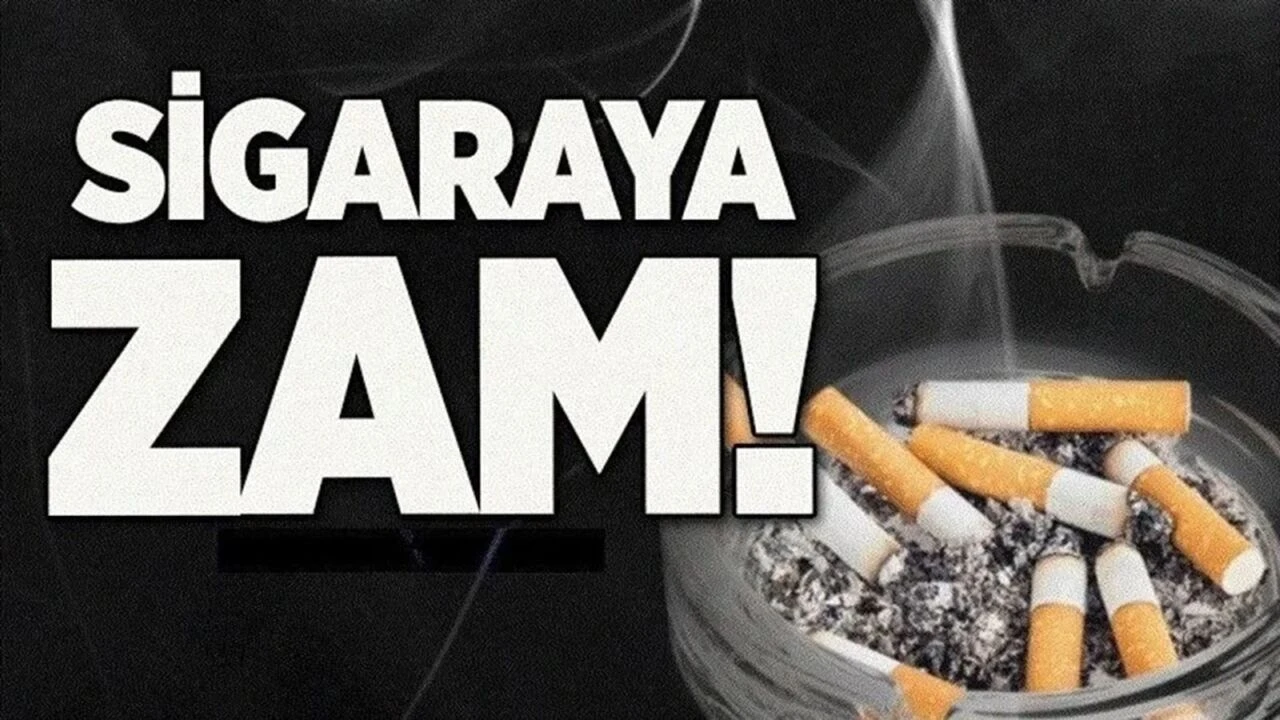 Sigara Fiyatlarına Yeni Zam