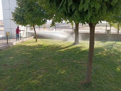 Siirt il otogarında kapsamlı temizlik ve bakım çalışması yapıldı
