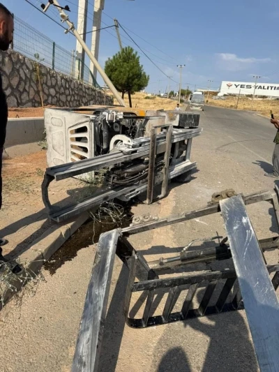 Siirt OSB’de forklift kazası: 1 yaralı
