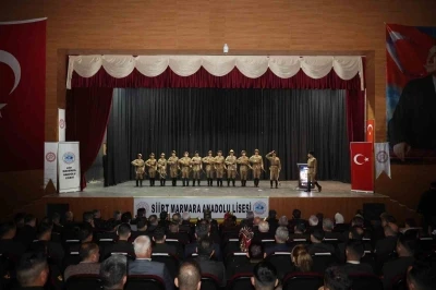 Siirt&rsquo;te 18 Mart Şehitleri Anma G&uuml;n&uuml; kutlandı
