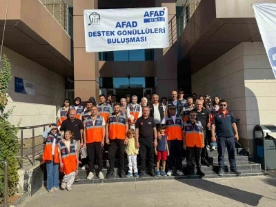 Siirt’te 2. AFAD destek gönüllüleri buluşması gerçekleştirildi
