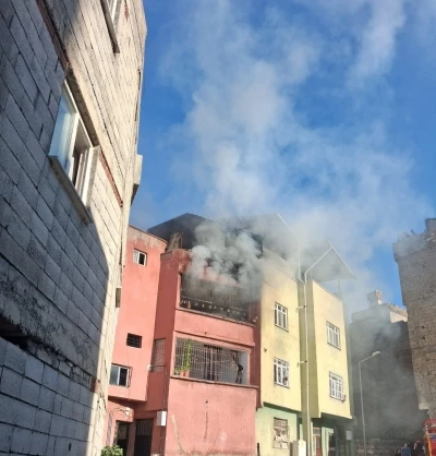 Siirt&rsquo;te ev yangını
