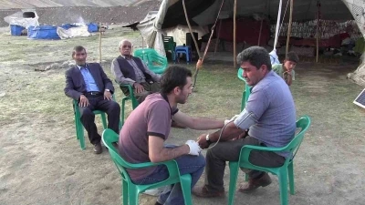Siirt’te göçer vatandaşlara yaylada sağlık hizmeti

