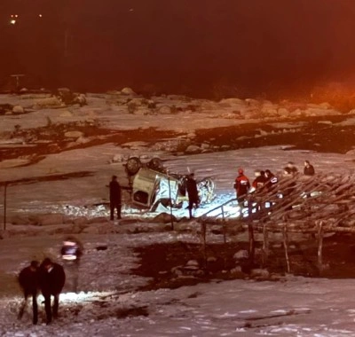 Siirt&rsquo;te hafif ticari takla attı: 1 ağır yaralı