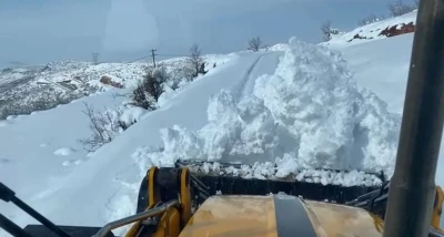 Siirt&rsquo;te kardan kapanan 120 k&ouml;y yolunun 105&rsquo;i a&ccedil;ıldı
