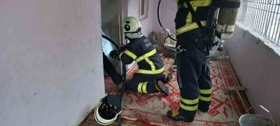 Siirt&rsquo;te m&uuml;stakil evde yangın
