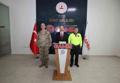 Siirt’te suçla mücadelede yüksek başarı: Olayların yüzde 98,2’si aydınlatıldı