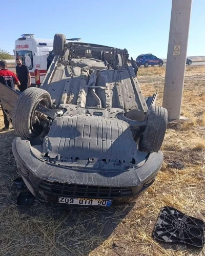 Siirt’te trafik kazası: 3 yaralı
