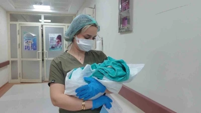 Siirt&rsquo;te yılın son bebeği 2 kilo 600 gram olarak doğdu
