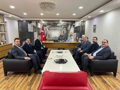 Siirt TSO, Gelir İdaresi Grup Başkanlarını kabul etti

