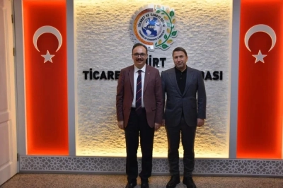 Siirt TSO G&uuml;ven Kuzu, Vali Kızılkaya&rsquo;ya Taziyelerini İletti