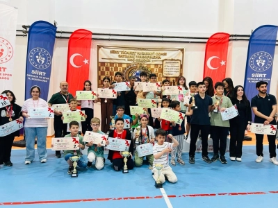 Siirt TSO Satran&ccedil; Turnuvası Sona Erdi