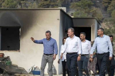 Silifke’deki yangın sürüyor
